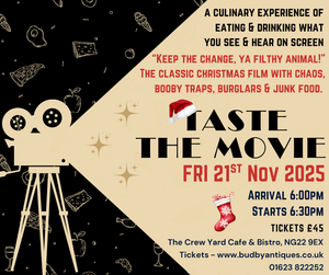 Taste the Movie - Fri 21st Nov 2025