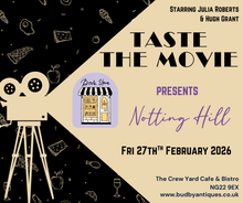 Taste the Movie 'Notting Hill' - Fri 27th Feb 2026