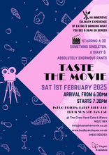 Taste the Movie - Sat 1st Feb 2025