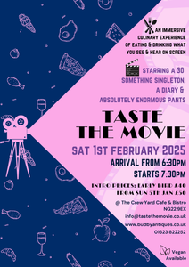 Taste the Movie - Sat 1st Feb 2025