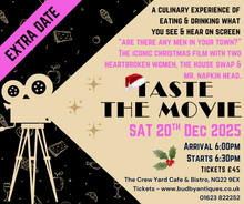 EXTRA DATE Taste the Movie 'The Holiday' - Sat 20th Dec 2025